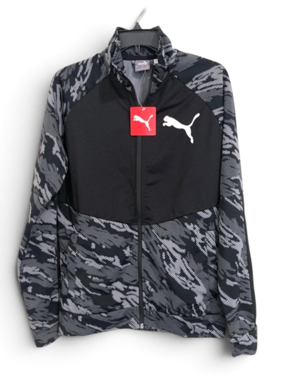 Puma Camo Track Jacket Men's Small NWT Full Zip